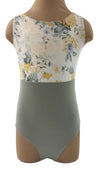 Sage Child Floral Design Leotard #235-246