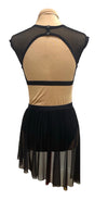 Black two piece with Skirt #344-331