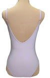 Lavender Leotard with mesh insert #989-511