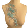 3D Floral Appliqués with pearls #798-771