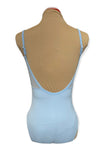 Blue Adult Floral Design Leotard #222-772