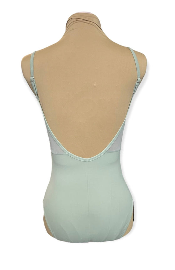 Sage Adult Floral Design Leotard #222-772