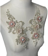 3D flowers lace appliqus