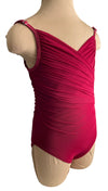 Child Wine Red Leotard