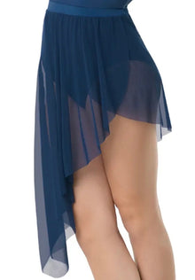  Navy Blue Mesh Skirt